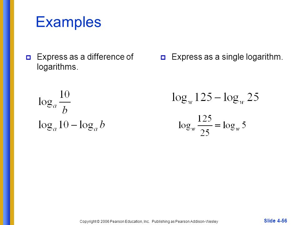 Logarithm and Exponential Questions with Answers and Solutions - Grade 12